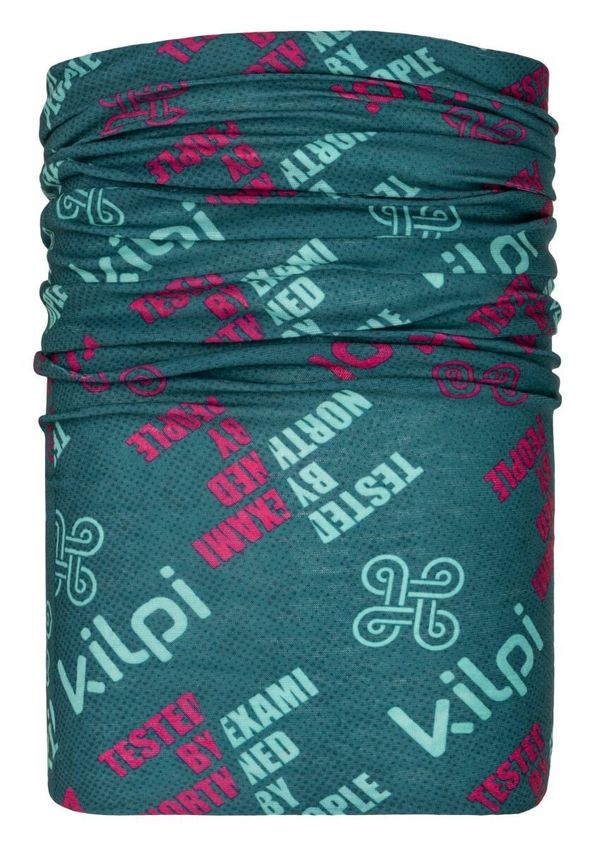 Kilpi Multifunctional scarf Kilpi DARLIN-U turquoise + pink