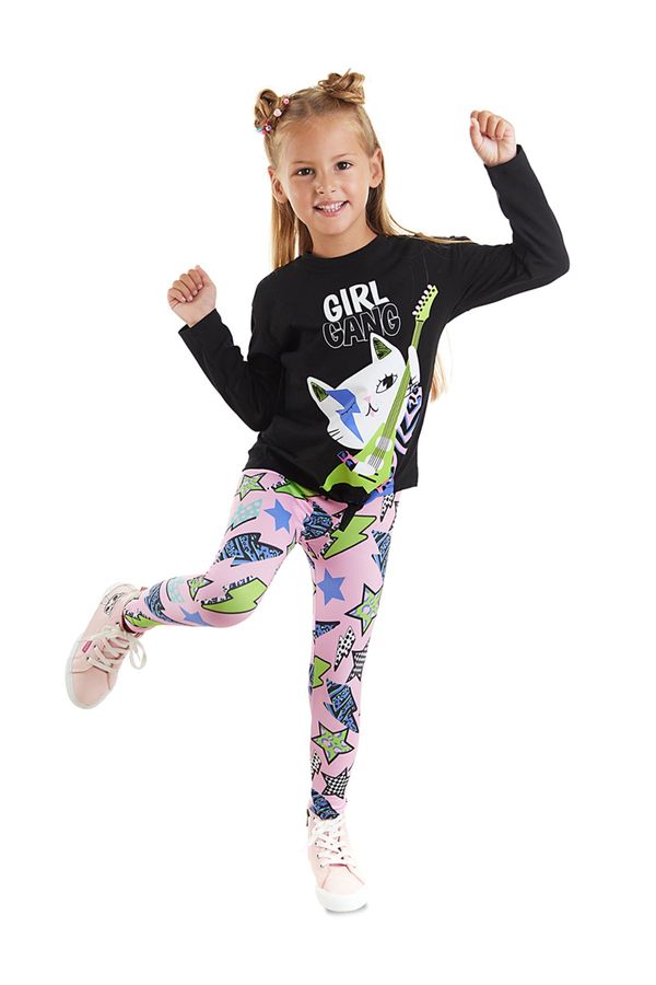 mshb&g Mushi Girl Gang Girl's T-shirt Tights Set