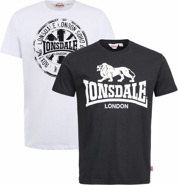 Lonsdale Muška majica Lonsdale 2 Pack