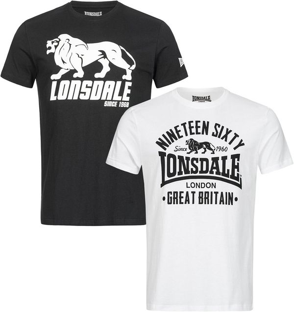 Lonsdale Muški komplet Lonsdale 114063-White/Black