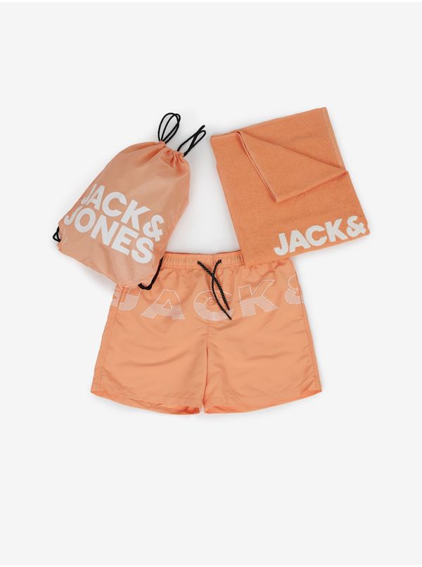 Jack & Jones Muški kupaći šorts Jack & Jones Towel & Backpack Set