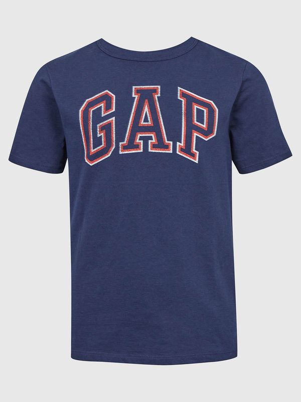 GAP Navy blue boys' t-shirt GAP Logo t-shirt