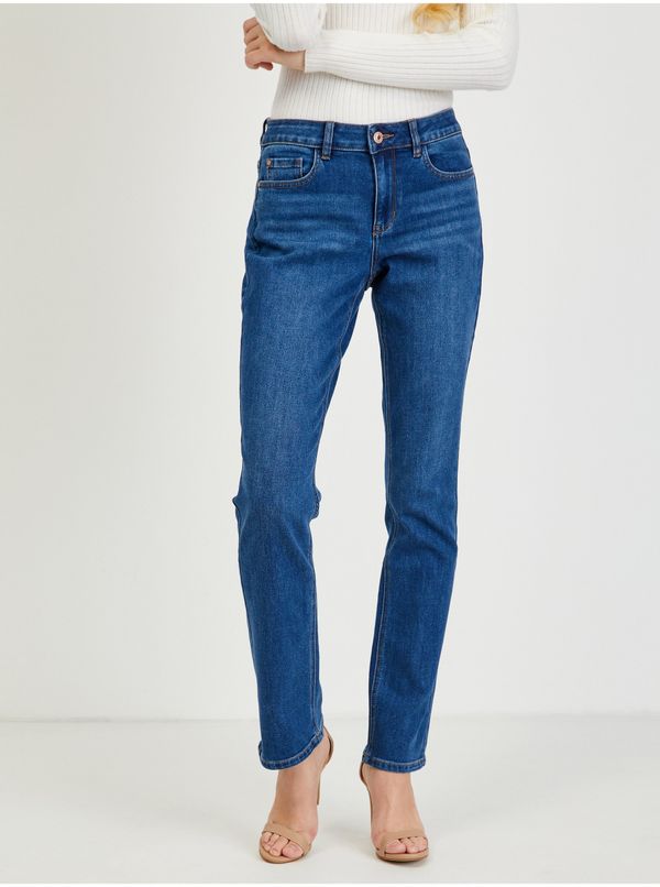 Orsay Navy blue women's boyfriend jeans ORSAY