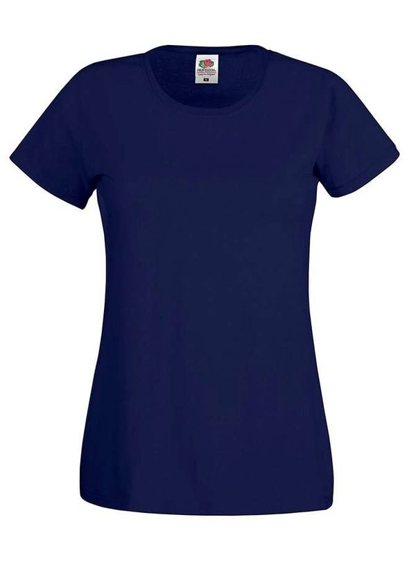 Fruit of the Loom Navy Women's T-shirt Lady fit Original Fruit of the Loom