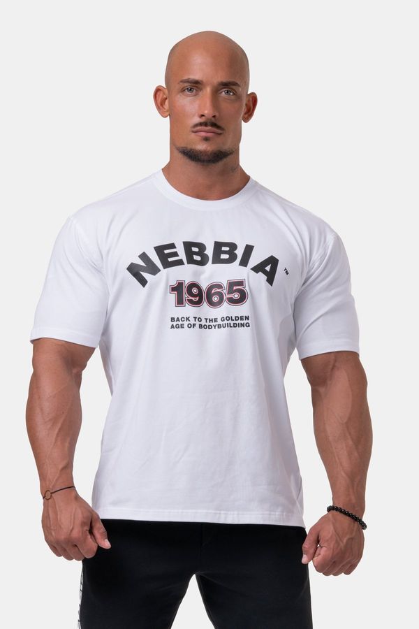 NEBBIA Nebbia Golden Era T-shirt 192 white XXL