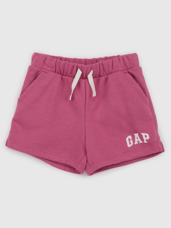 GAP Old Pink Girls' Tracksuit Shorts GAP