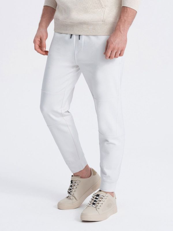 Ombre Ombre Men's sweatpants joggers - white