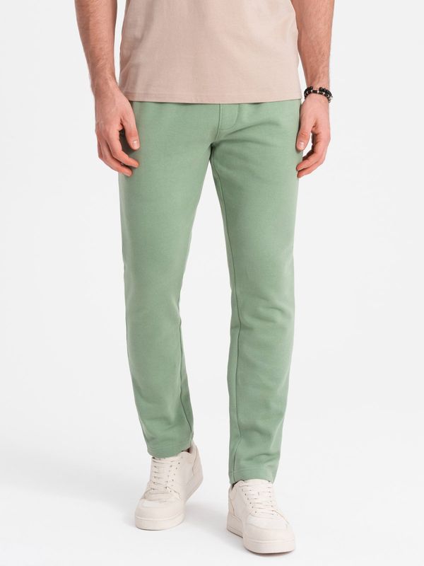 Ombre Ombre Men's sweatpants with unlined leg - green