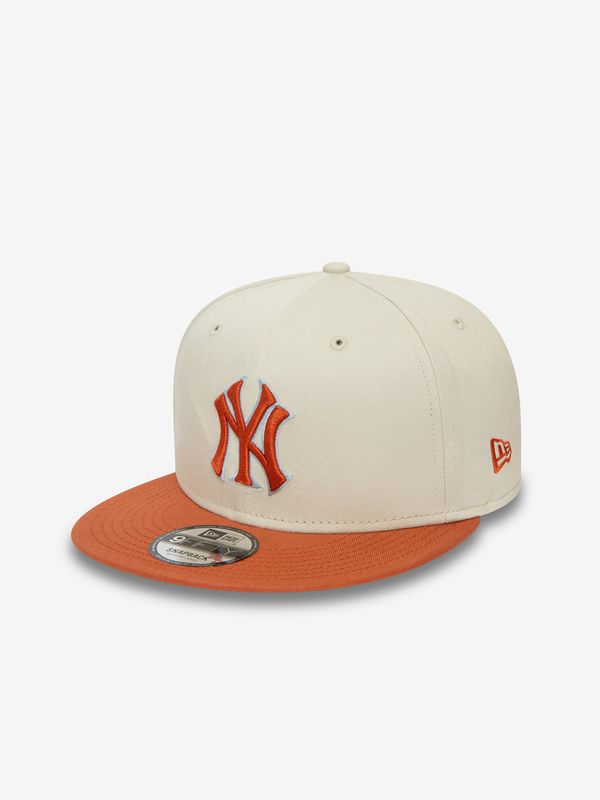 New Era Orange-cream men's cap New Era 950 MLB Patch 9fifty