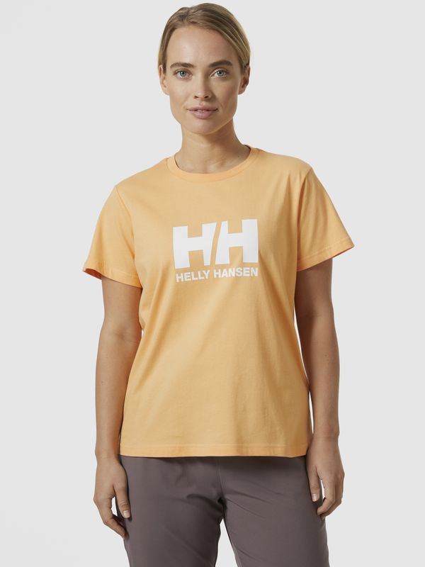 Helly Hansen Orange women's T-shirt HELLY HANSEN HH Logo T-Shirt 2.0