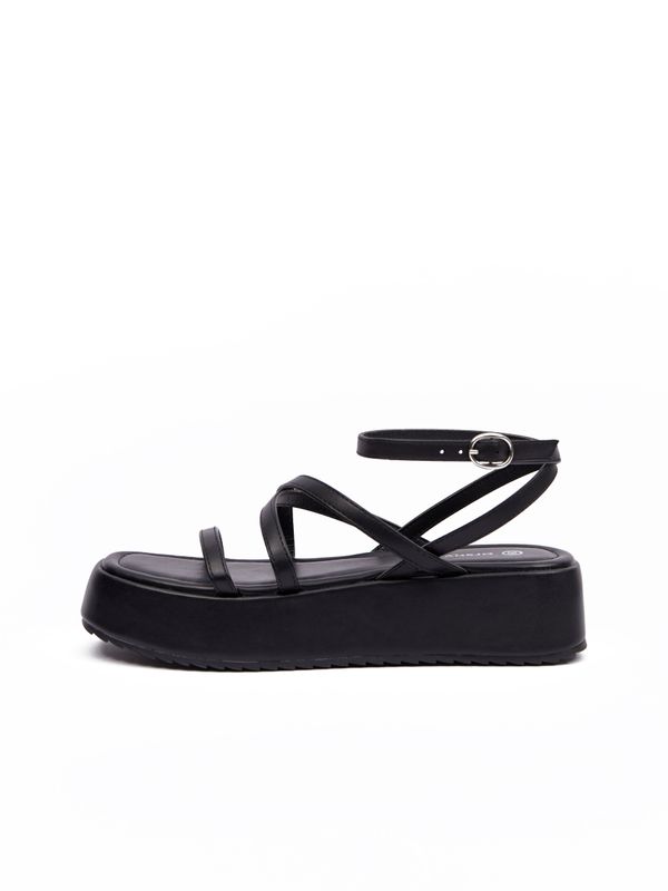 Orsay Orsay Black Women's Platform Sandals - Women's