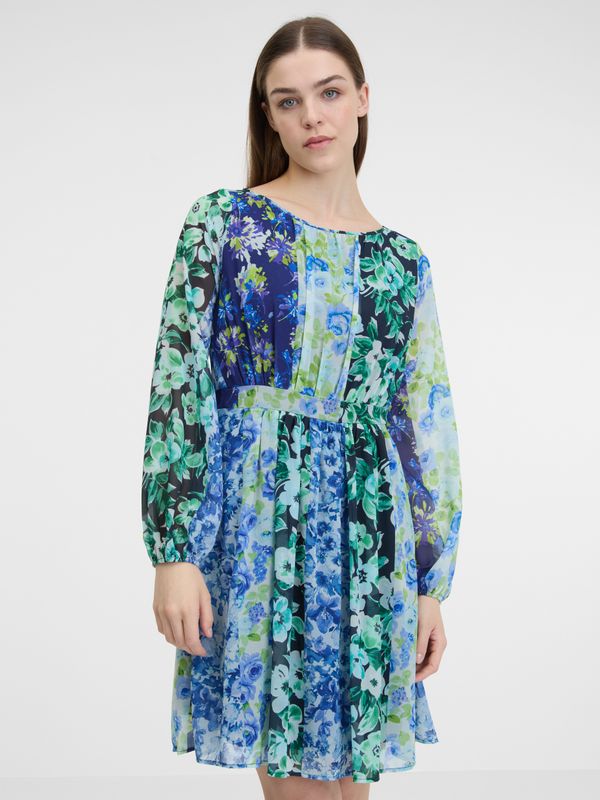 Orsay Orsay Blue Women's Floral Dress - Women's