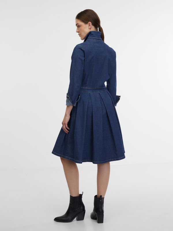 Orsay Orsay Dark blue denim dress - Women