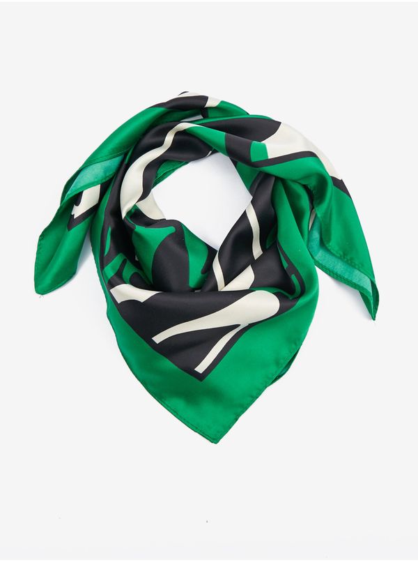 Orsay Orsay Green women's patterned scarf - Women's