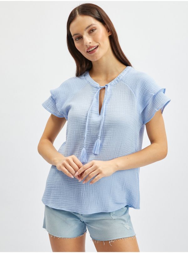 Orsay Orsay Light blue lady blouse - Ladies