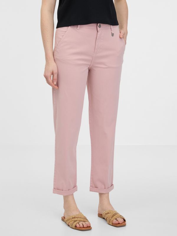 Orsay Orsay Light Pink Ladies Pants - Women