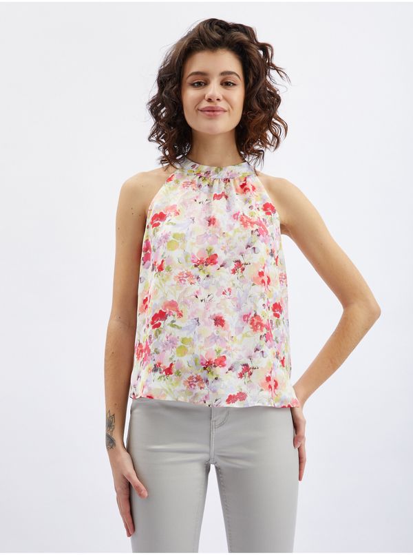 Orsay Orsay Pink-cream Women's Floral Blouse - Women