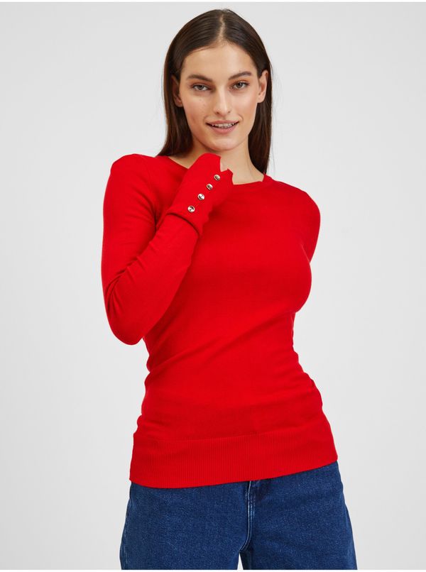 Orsay Orsay Red Ladies Light Sweater - Women
