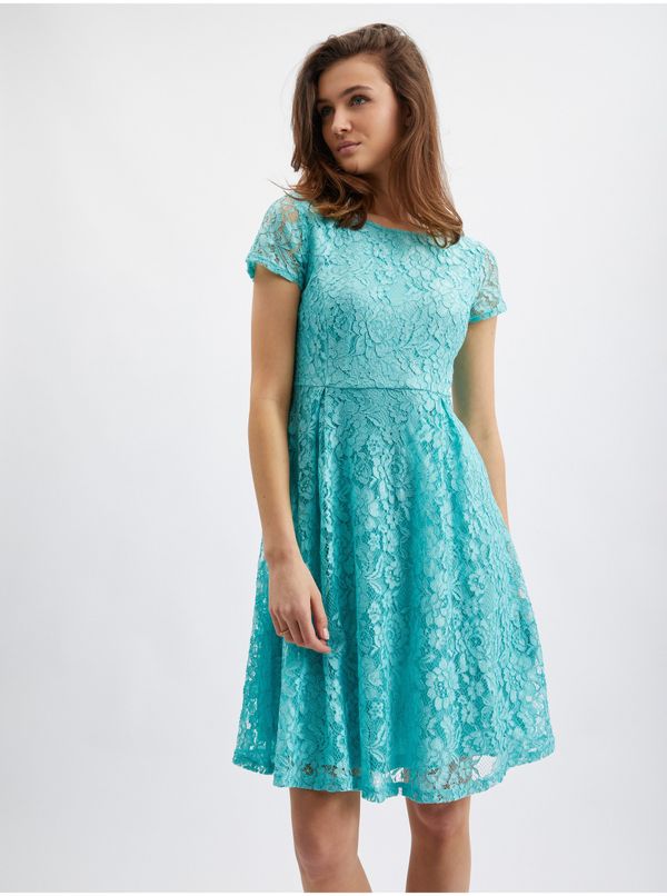 Orsay Orsay Turquoise Women Lace Dress - Women