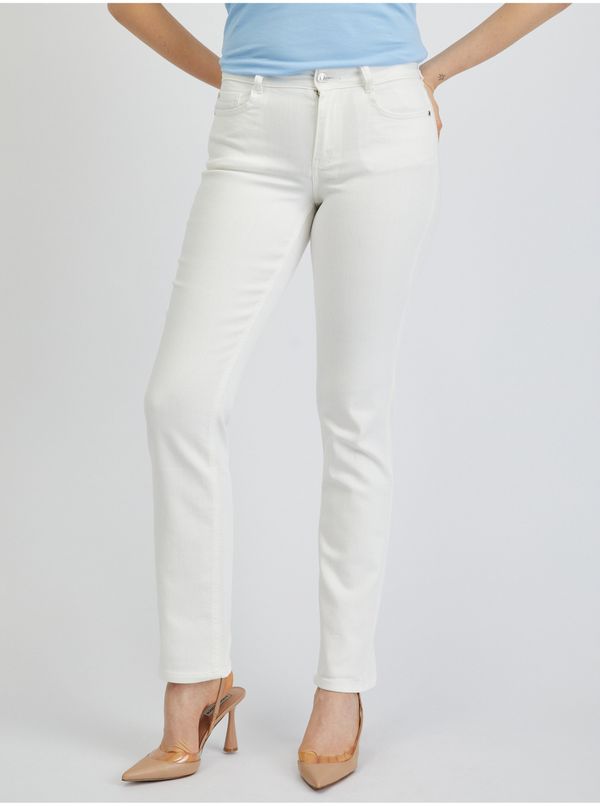 Orsay Orsay White Women Straight Fit Jeans - Women
