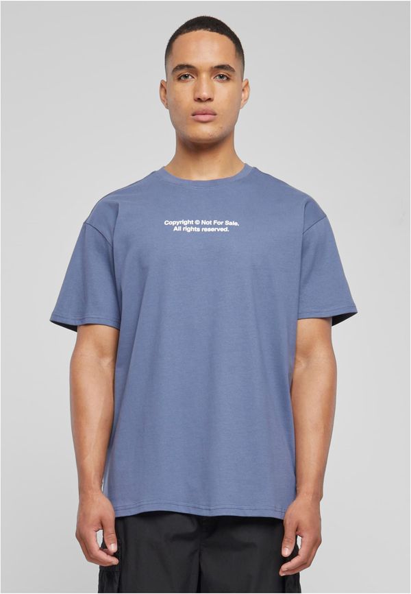 MT Upscale Oversize T-shirt with fingerprints, vintage blue