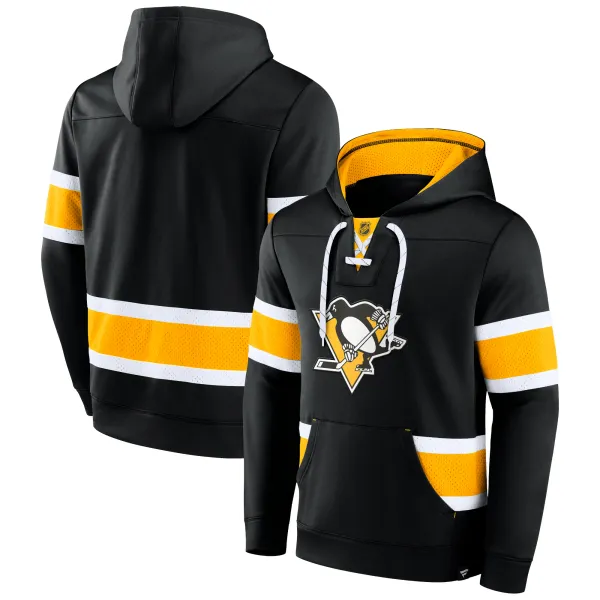 Fanatics Pánská mikina Fanatics  Mens Iconic NHL Exclusive Pullover Hoodie Pittsburgh Penguins