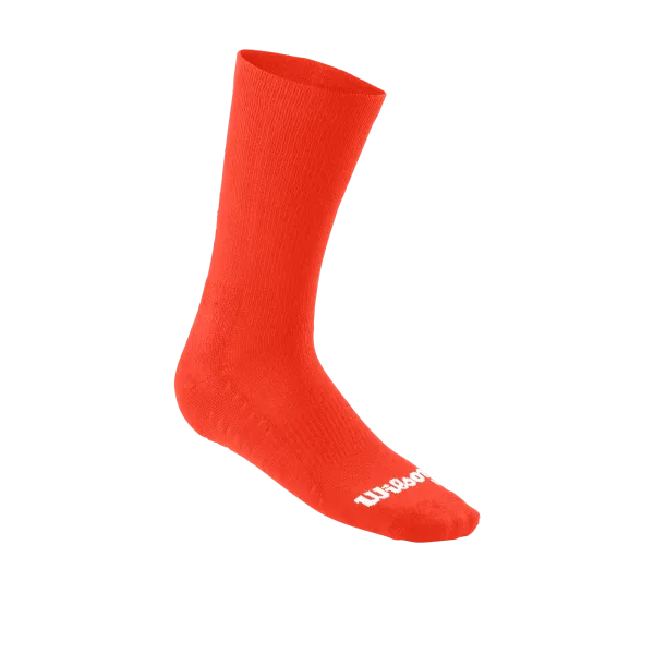 Wilson Pánské ponožky Wilson  Rush Pro Crew Sock Fiesta M/L