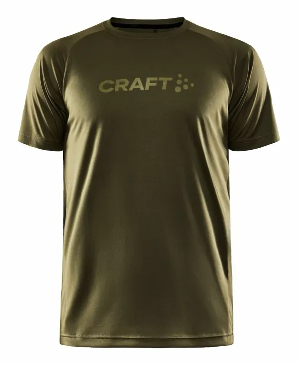 Craft Pánské tričko Craft  CORE Unify Logo Green