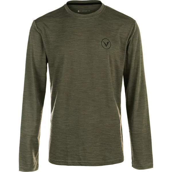 Endurance Pánské tričko Endurance Joker L/S Tee Olive