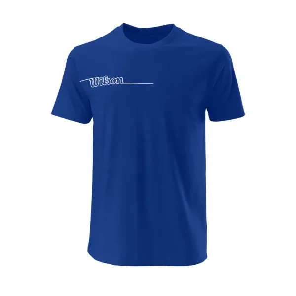 Wilson Pánské tričko Wilson Team II Tech Tee Royal