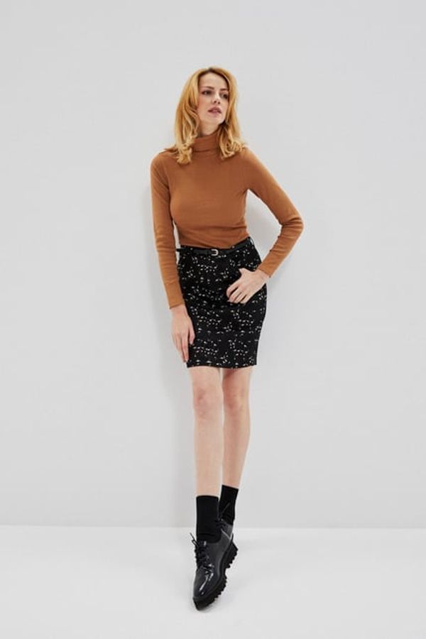 Moodo Pencil skirt with print