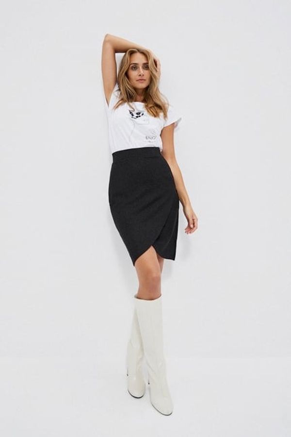 Moodo Pencil skirt with slit