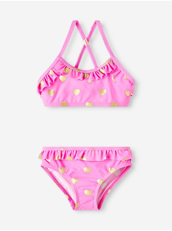 name it Pink Girly Patterned Swimwear name it Zuma - Girls