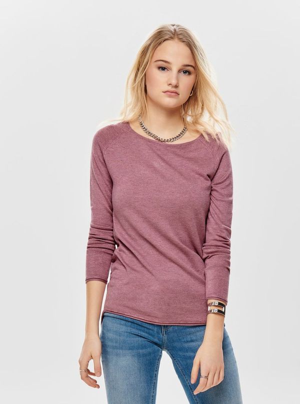 Only Pink light basic sweater ONLY Mila - Women