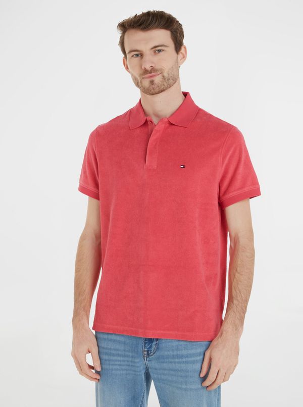 Tommy Hilfiger Pink Mens Polo T-Shirt Tommy Hilfiger - Men