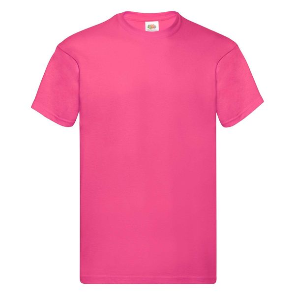 Fruit of the Loom Pink T-shirt Original Fruit of the Loom