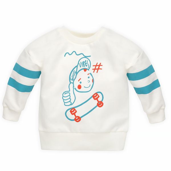 Pinokio Pinokio Kids's Orange Flip Sweatshirt