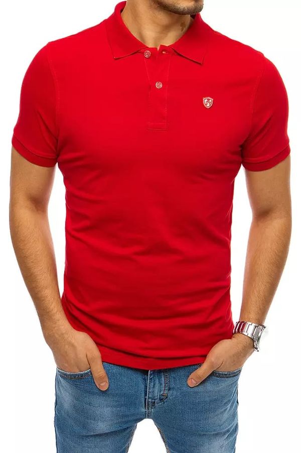 DStreet Polo shirt with red Dstreet patch