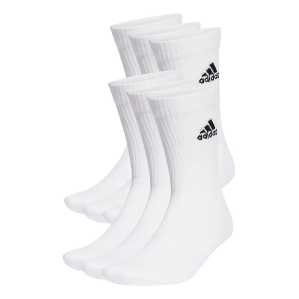 Adidas Ponožky adidas  Cushioned Sportswear Crew Socks 6 Pairs White M