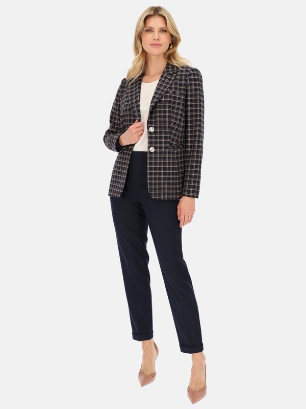 Potis & Verso Potis & Verso Woman's Blazer Max Navy Blue