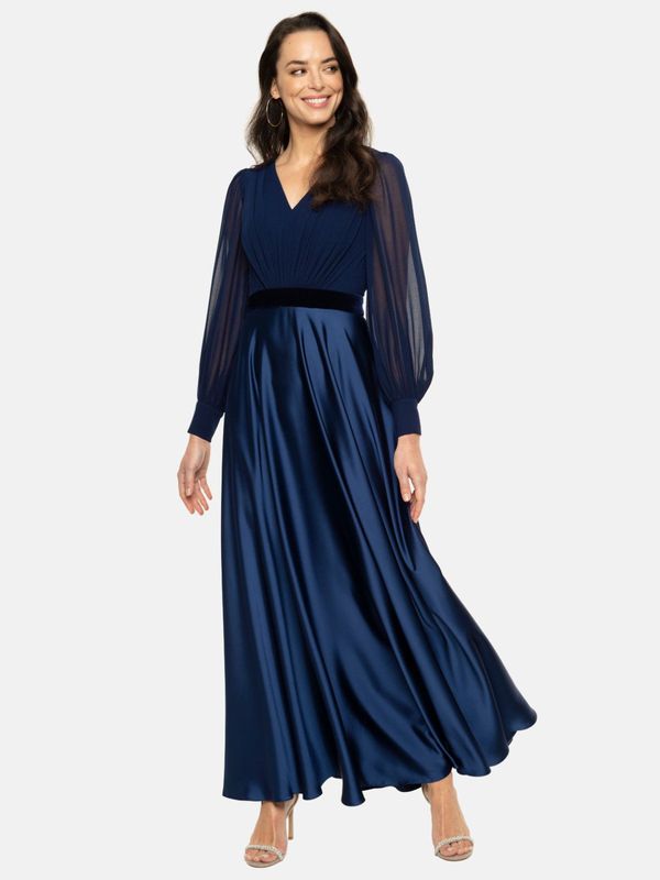 Potis & Verso Potis & Verso Woman's Dress Sybilla Navy Blue