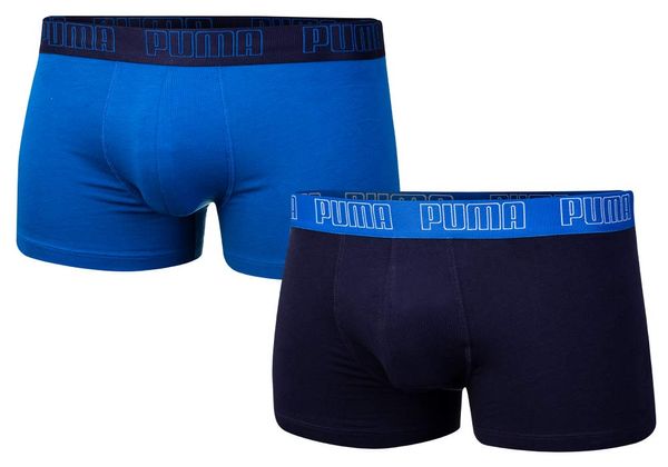 Puma Puma Man's 2Pack Underpants 935015 Navy Blue/Blue