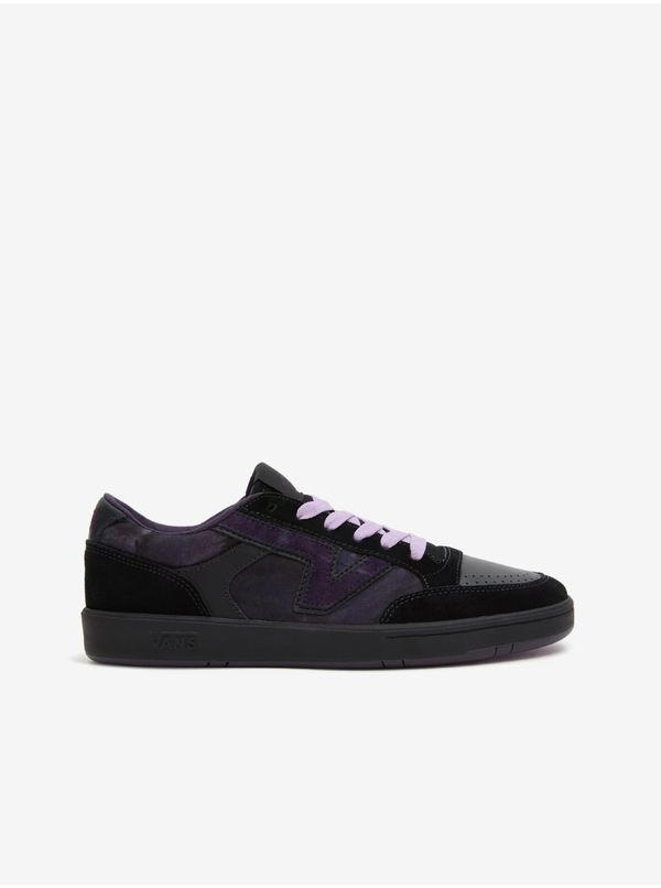 Vans Purple-black men's sneakers with suede details VANS Lowland CC - Men's