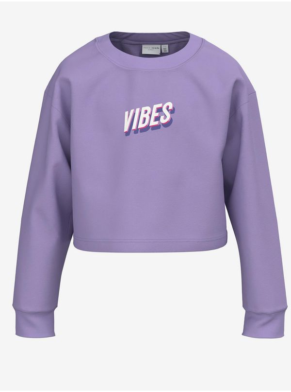 name it Purple girly sweatshirt name it Vanita - Girls