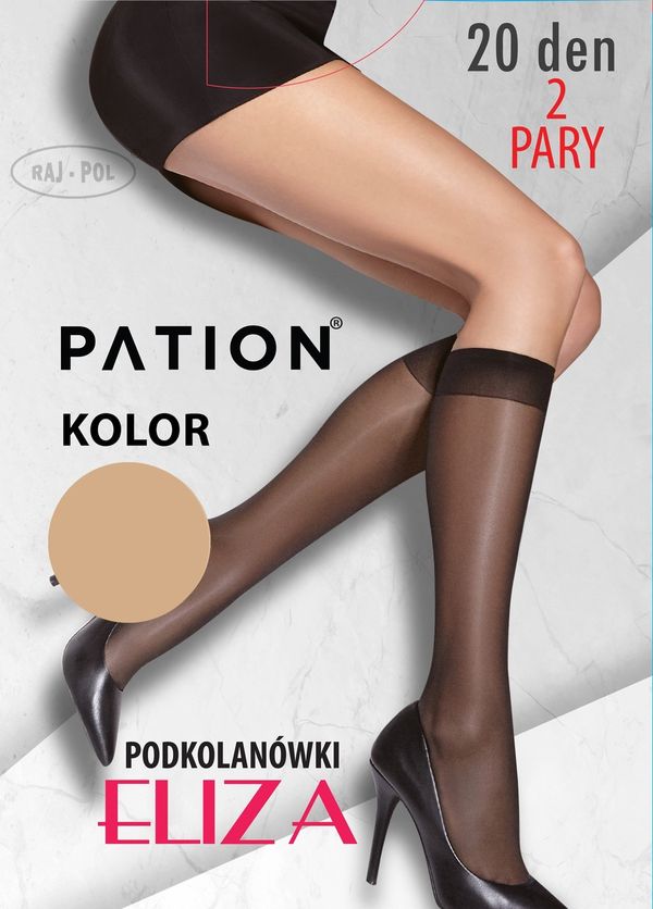 Raj-Pol Raj-Pol Woman's Knee Socks Pation Eliza 20 DEN