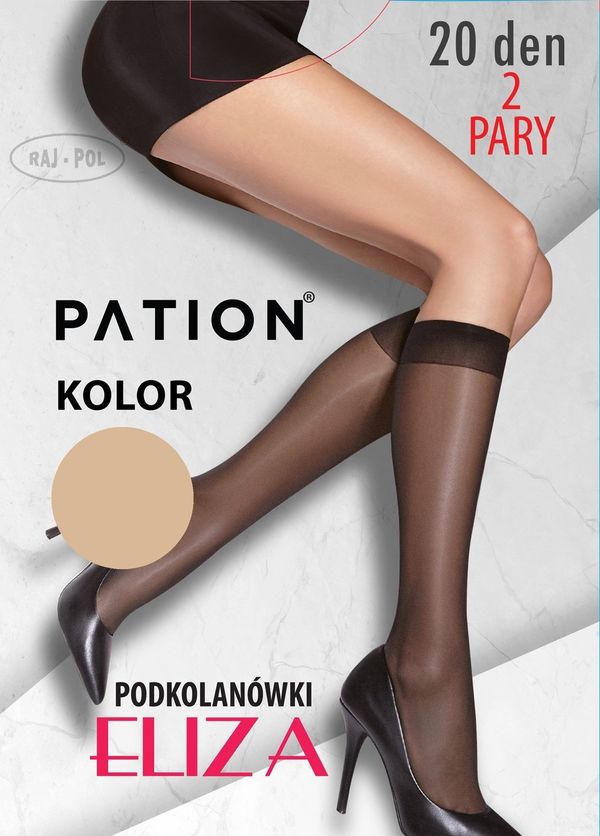 Raj-Pol Raj-Pol Woman's Knee Socks Pation Eliza 20 DEN Visione