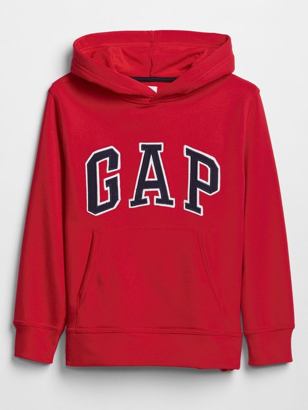 GAP Red Boys' Sweatshirt GAP Logo hoodie