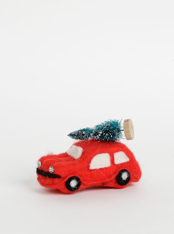 Sass & Belle Red Christmas Decoration Sass & Belle Car