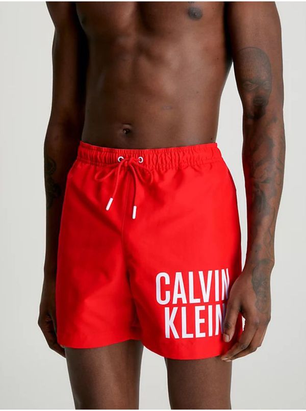 Calvin Klein Red Men's Calvin Klein Underwear Swimsuit - Men's
