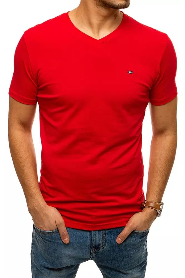 DStreet Red Men's T-shirt RX4464